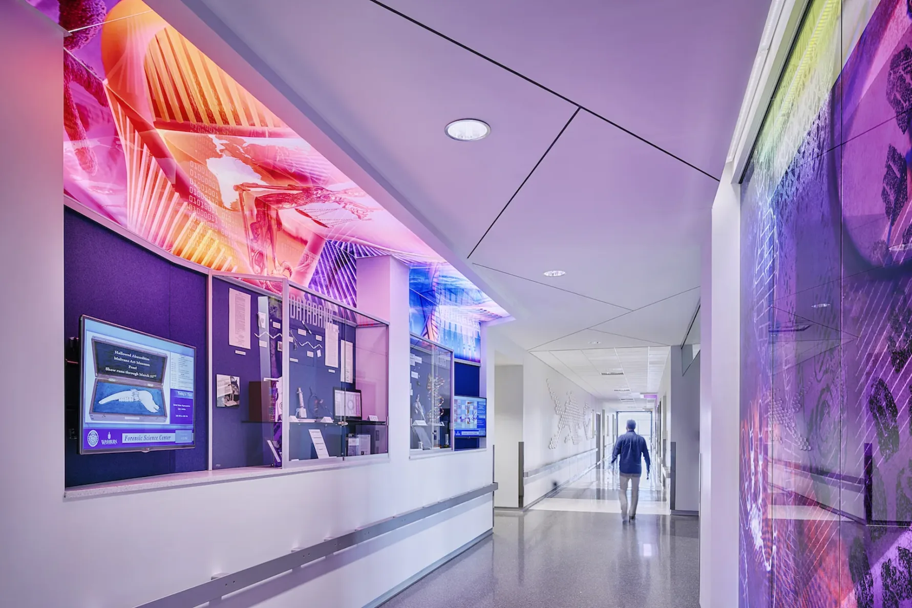 Inside Kansas Bureau of Investigation Forensic Science Center in Topeka, Kansas