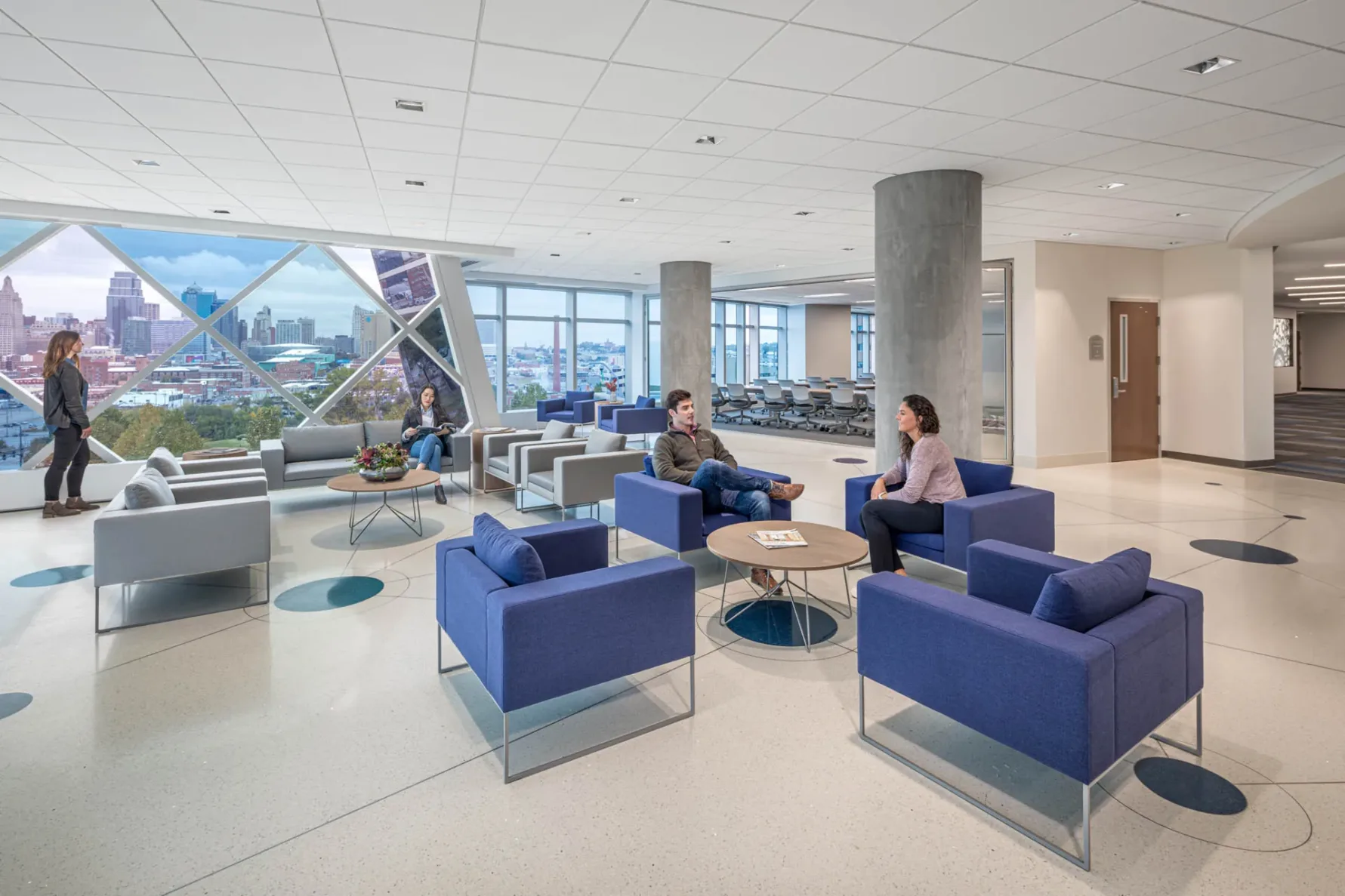 Children's Mercy Research Institute lobby built by McCownGordon in Kansas City