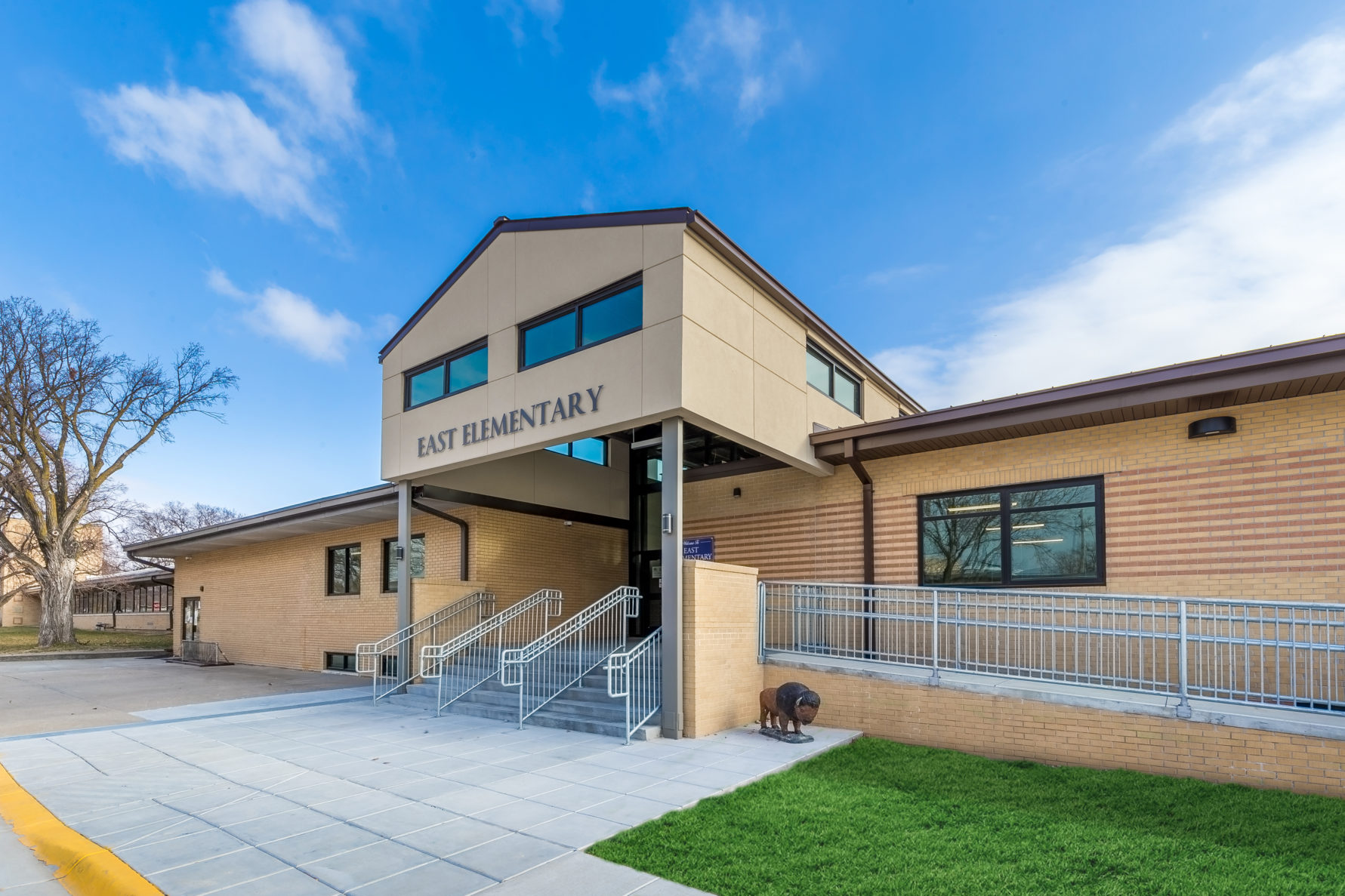 East Elementary School USD 109 in Belleville Kansas after McCownGordon school renovation