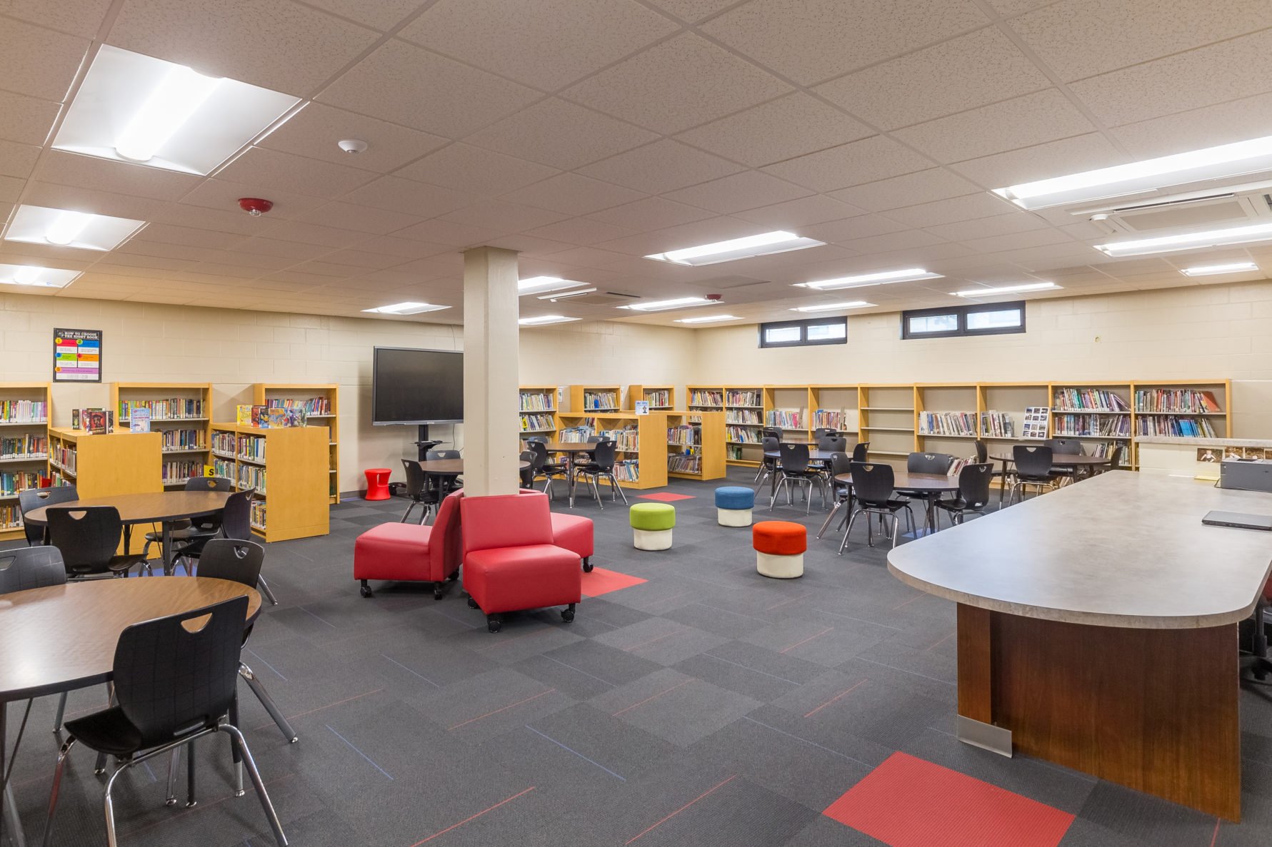 USD 109 Republic County Belleville Kansas Library by McCownGordon Construction