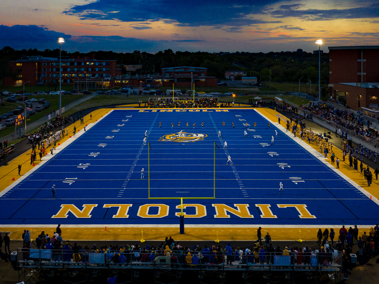 lincoln college prep football field in kansas city