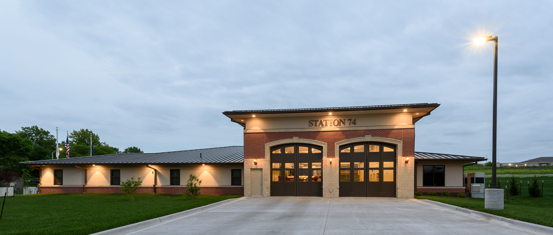 Shawnee Fire Station 74 Outside Bays