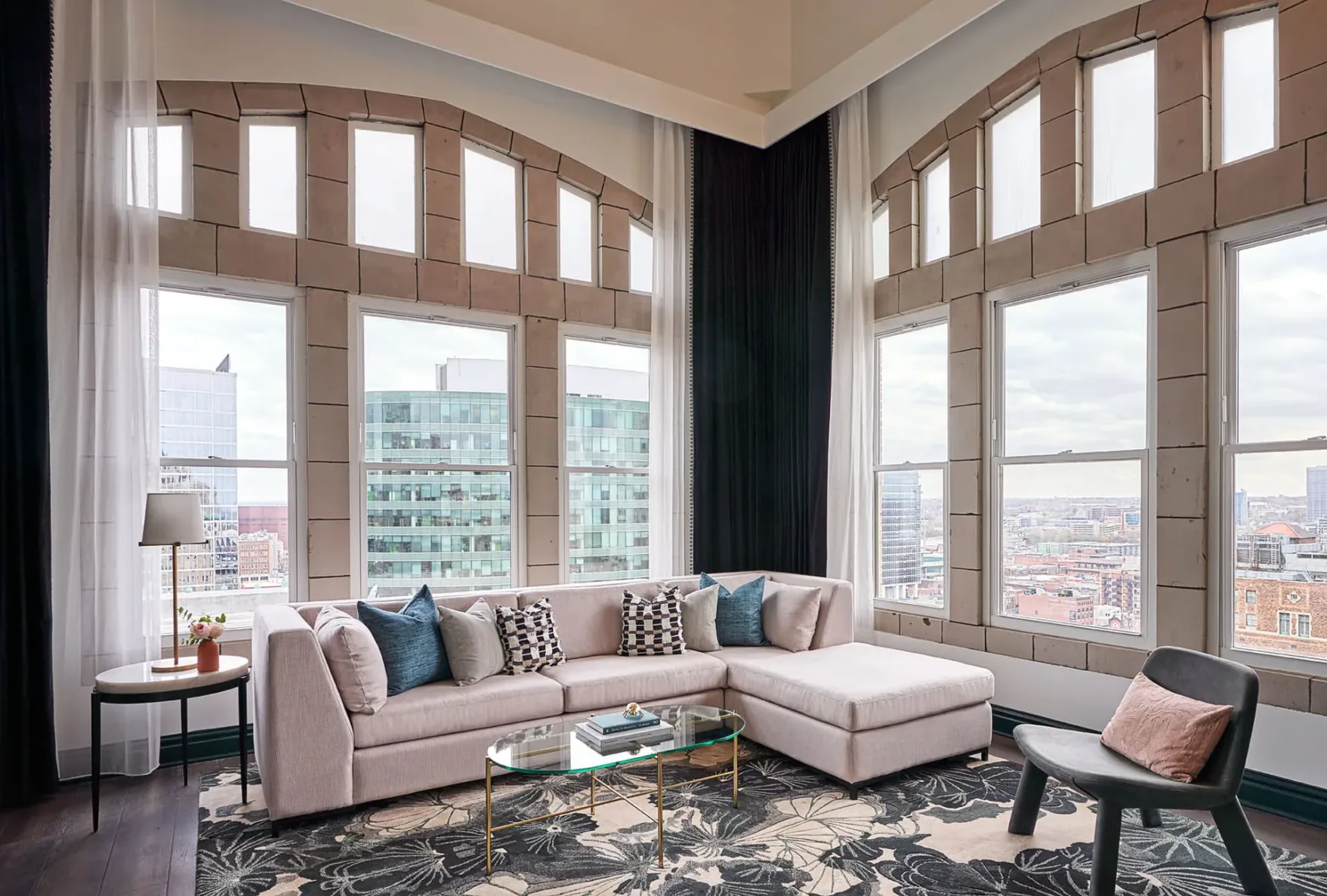 An example of one of the 16 hotel suites in Hotel Kansas City.