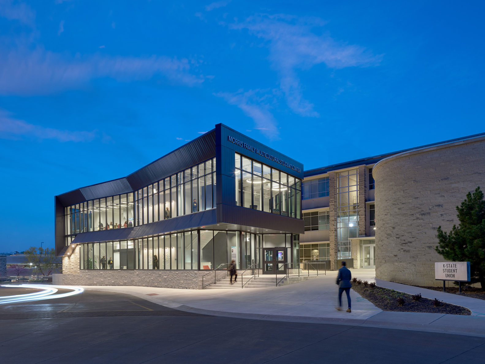 The outside of the KSU Multicultural Student Center