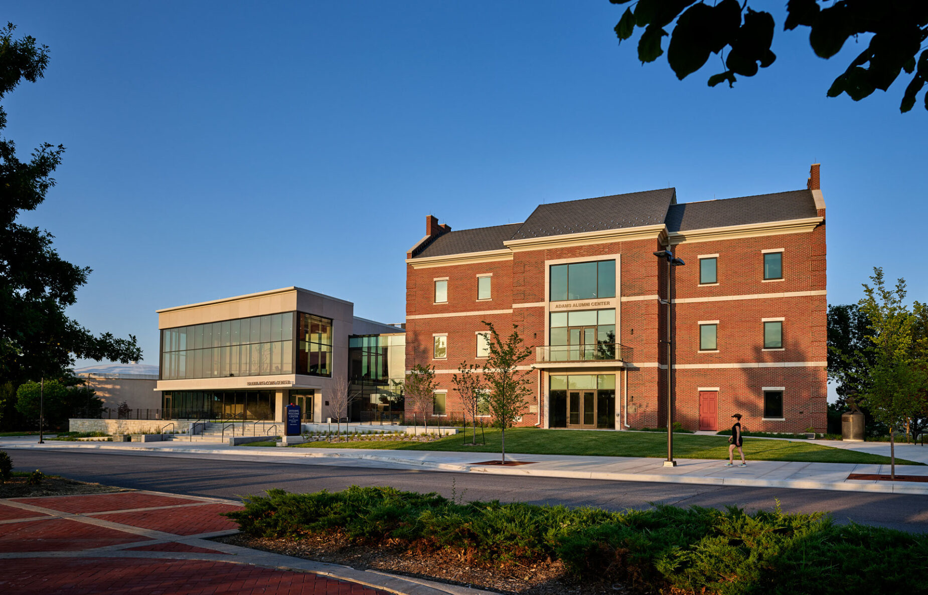 The university of Kansas (KU) Welcome Center