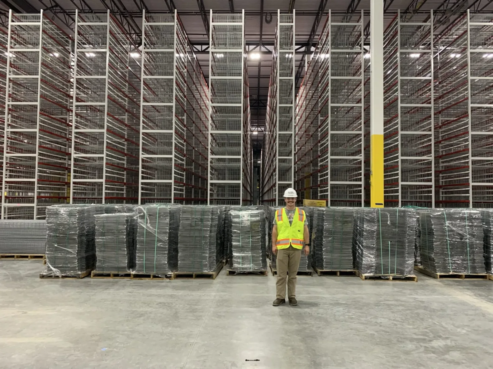 McCownGordon intern at a jobsite