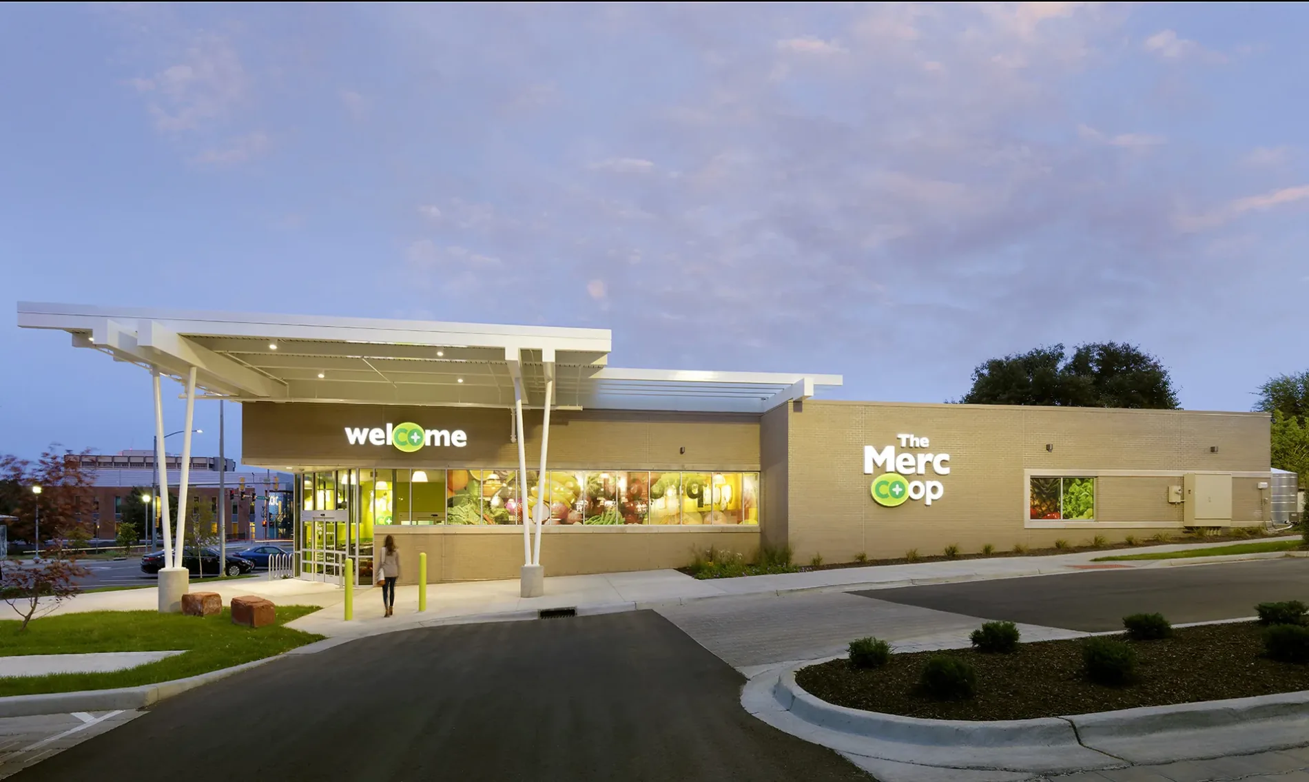 The Merc Co-Op grocery store