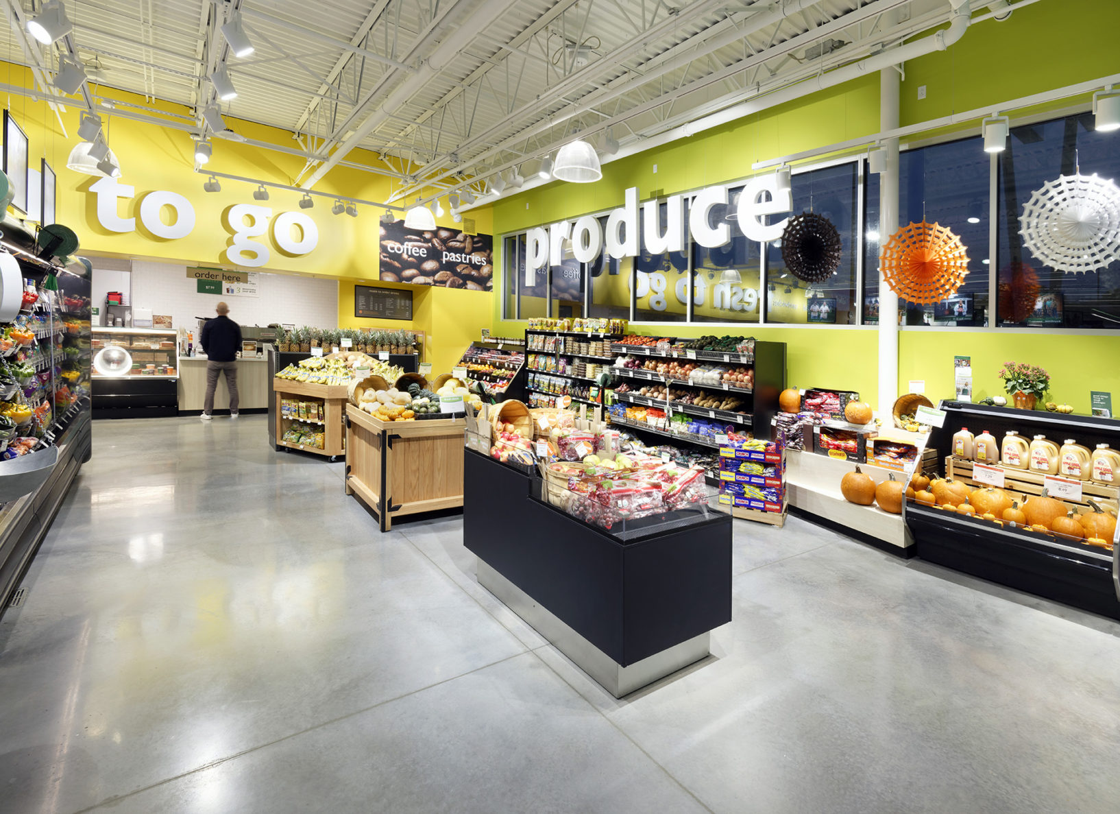 The Produce section at The Merc Co-Op