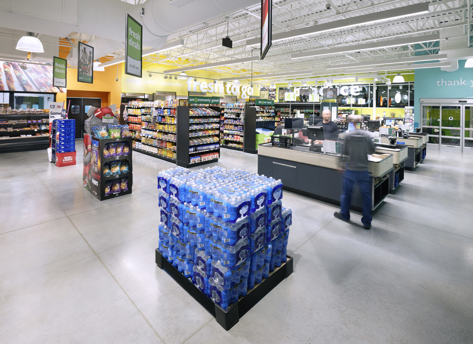 The Merc Co-Op grocery store built by McCownGordon in Kansas City, Kansas