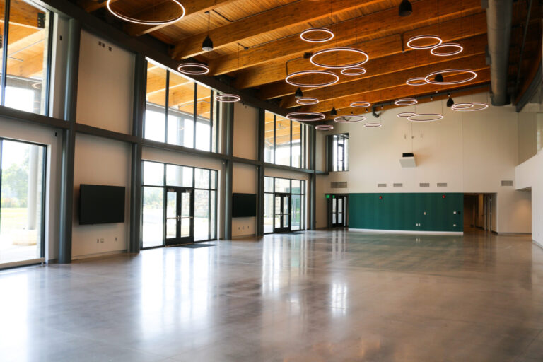 LongHouse Visitor Center at the Overland Park Arboretum