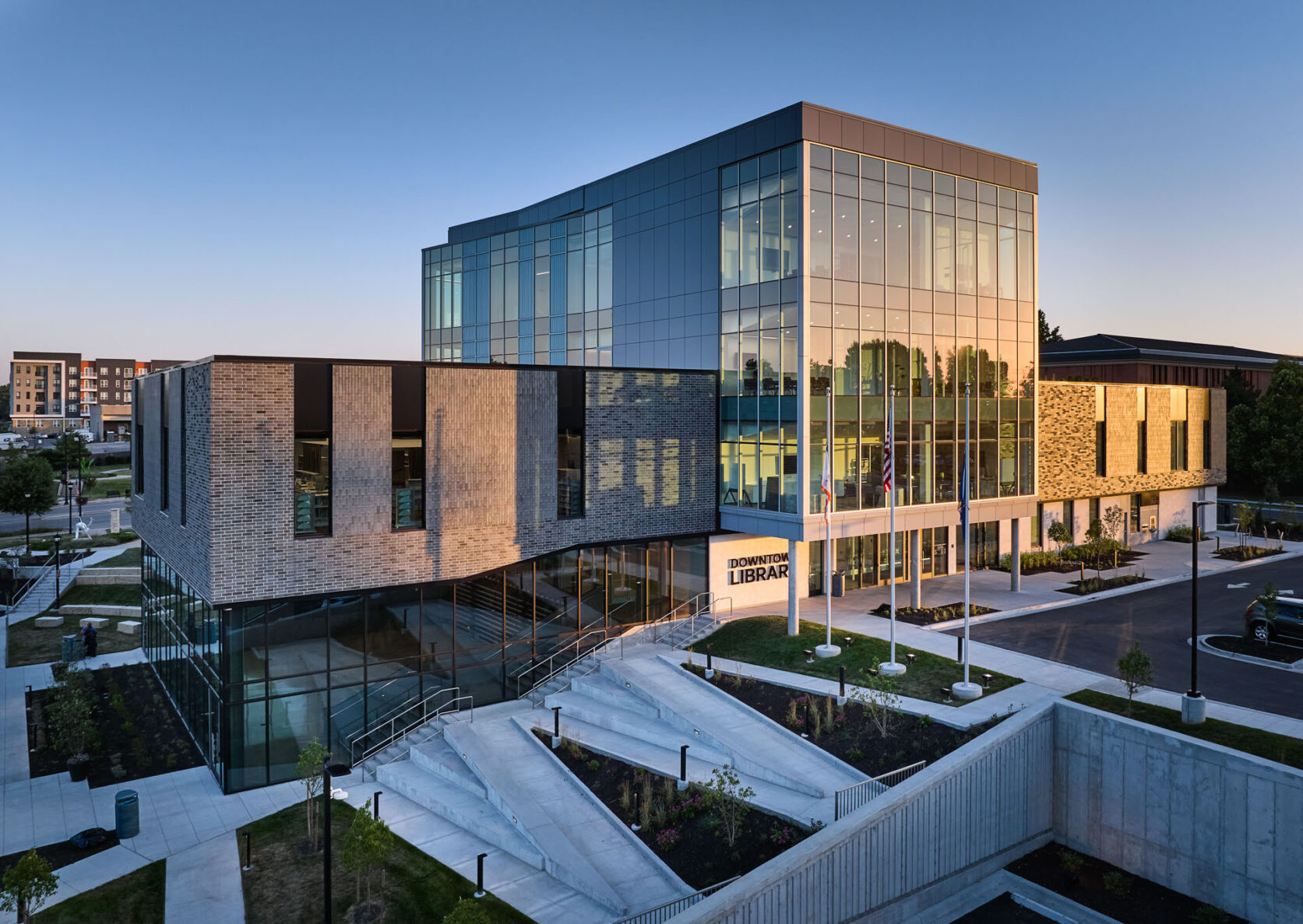 Olathe Downtown Library, built by McCownGordon Construction