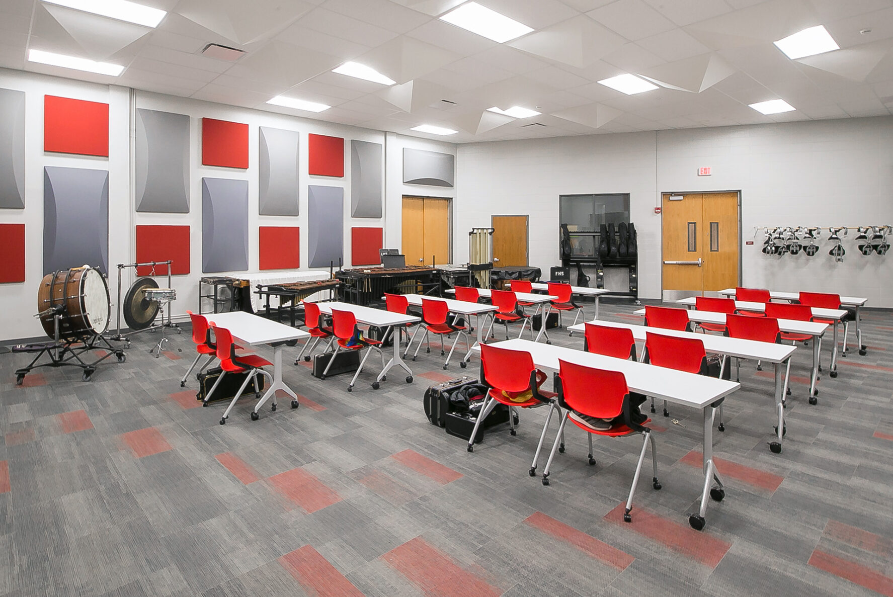 A classroom at Emporia High School, a McCownGordon project.