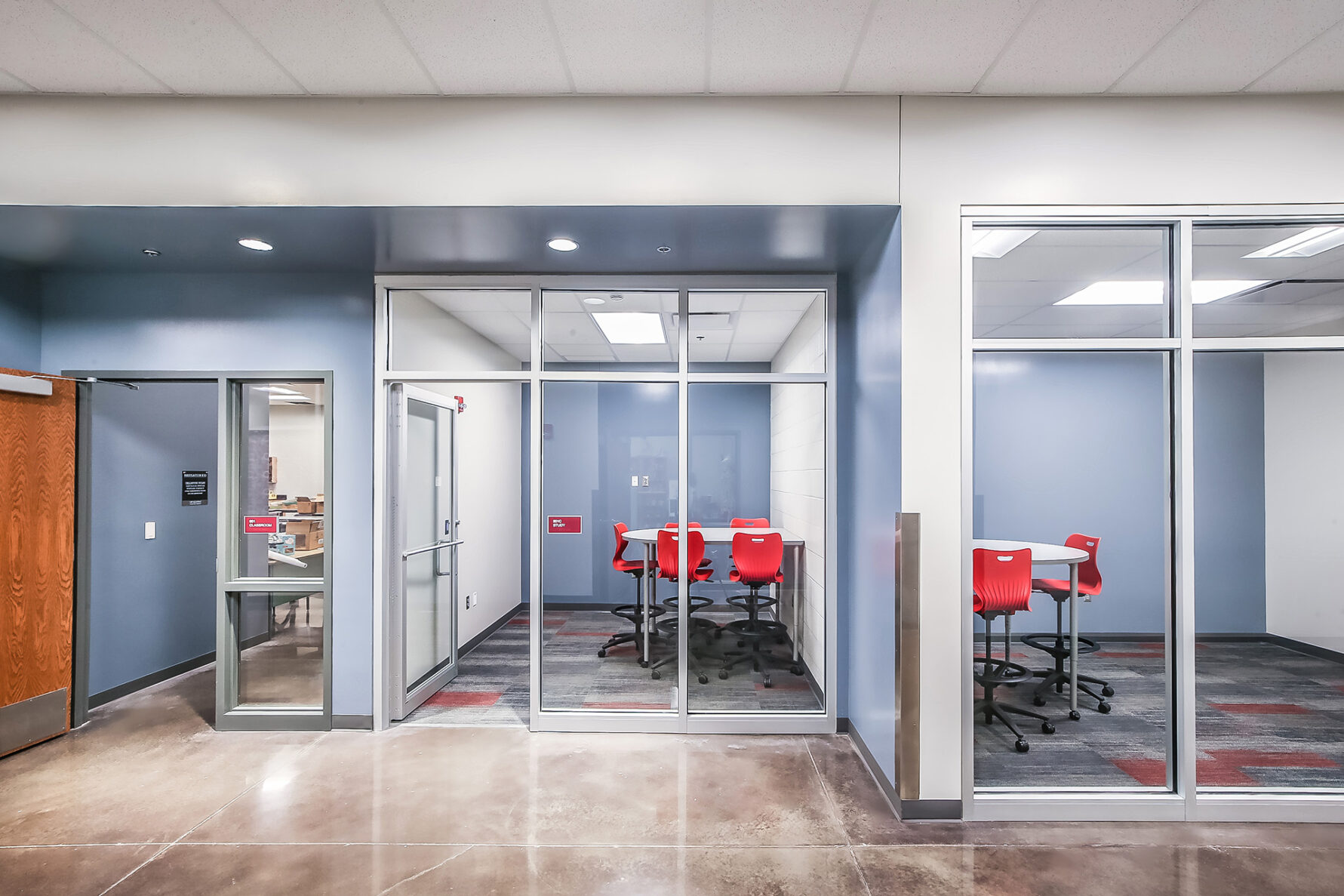 A classroom at Emporia High School, a McCownGordon project.