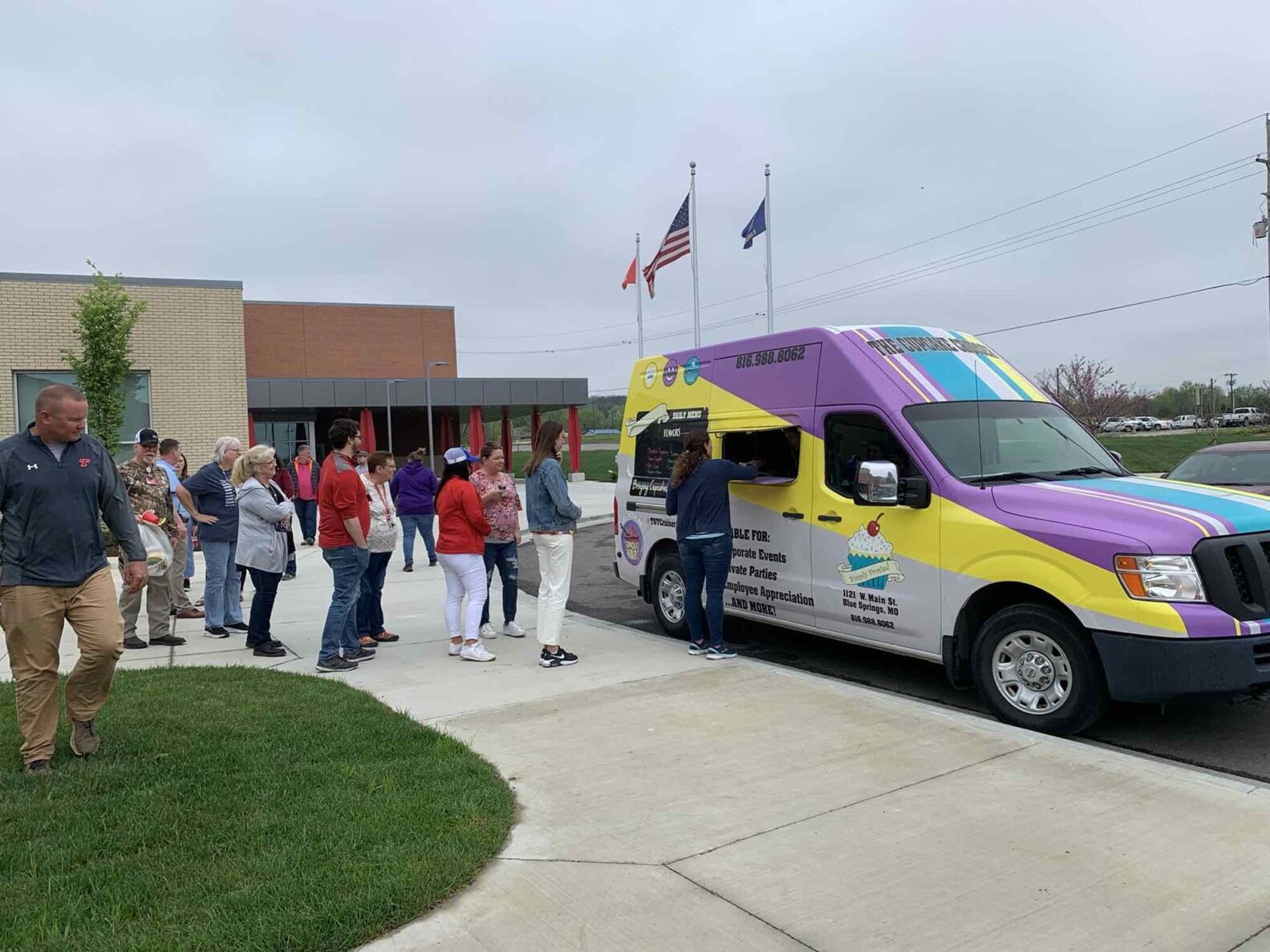 Teacher appreciation at Tonganoxie High School