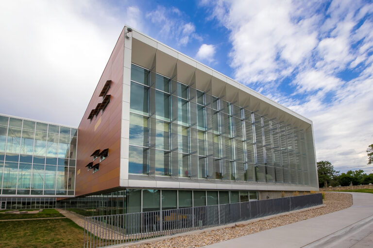 Exterior of Manhattan High School West Campus, a project completed by McCownGordon Construction.