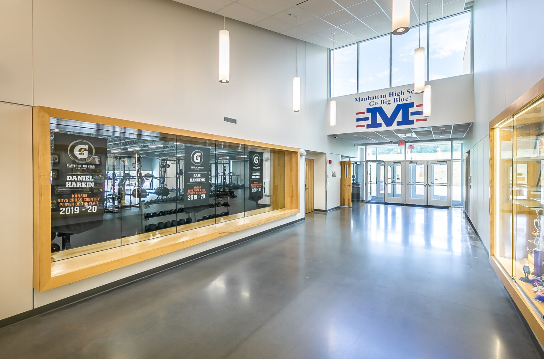 Manhattan High School's West Campus - project completed by McCownGordon Construction
