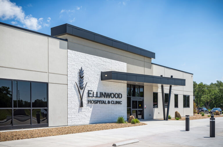 Ellinwood Hospital built by McCownGordon Construction.