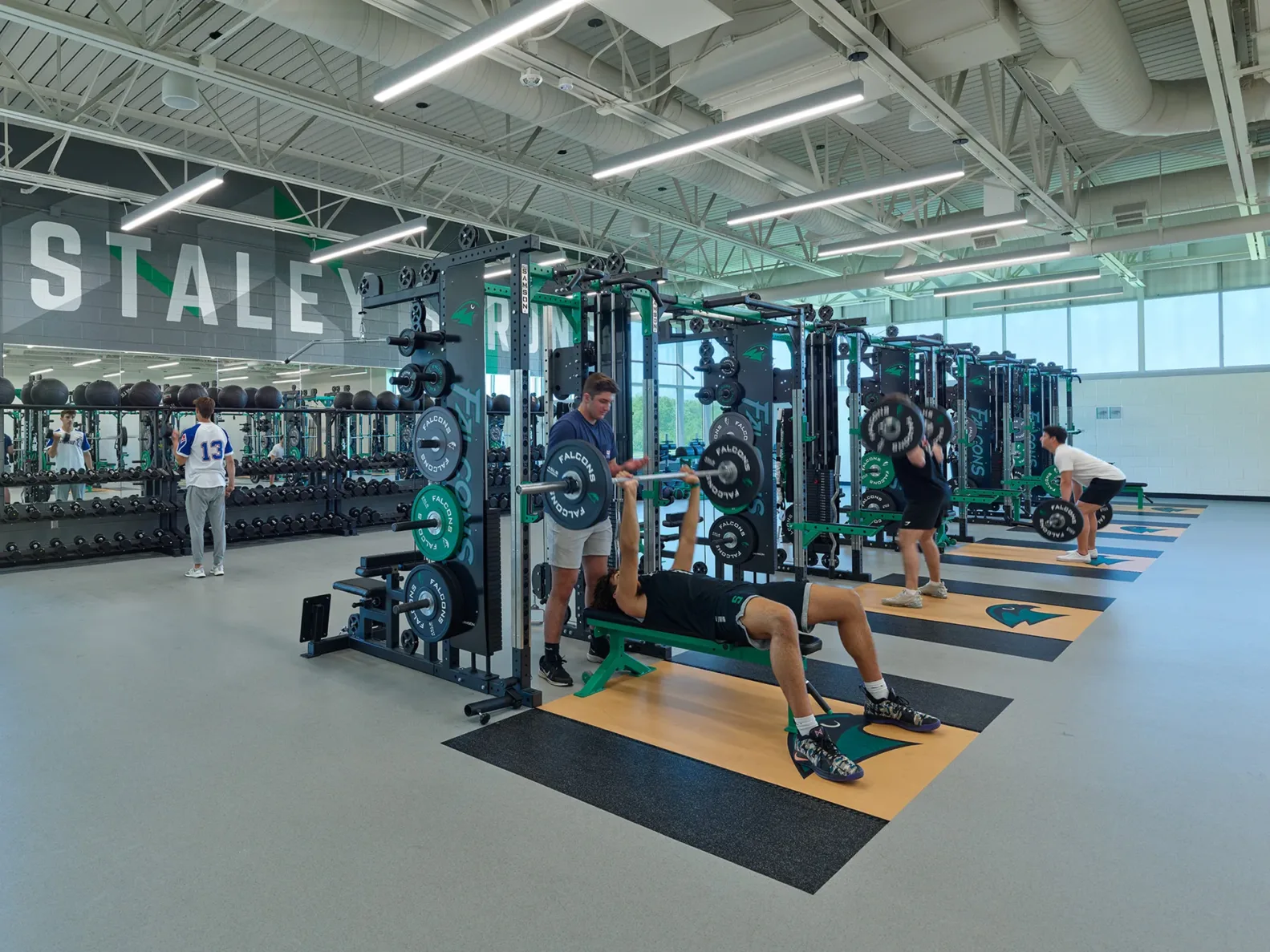 Stanley High school - North Kansas City 2020 Bond - weight room