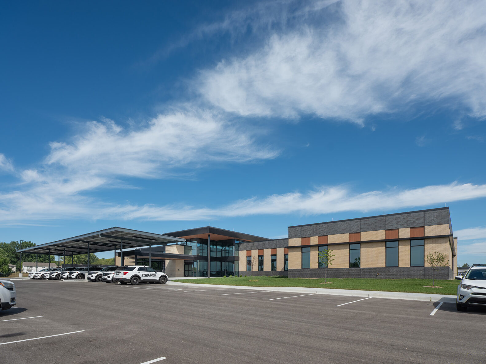 Grain Valley Police headquarters fleet