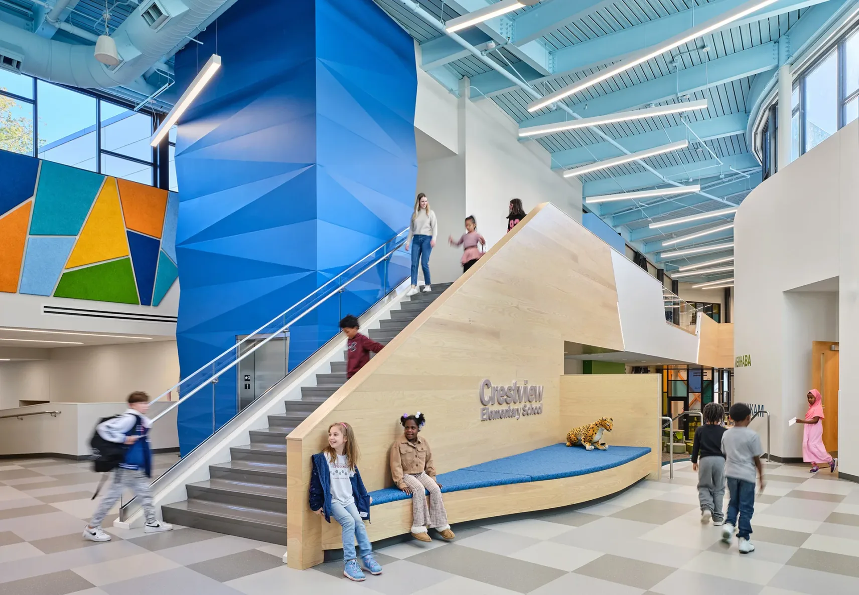 Crestview Elementary Entrance