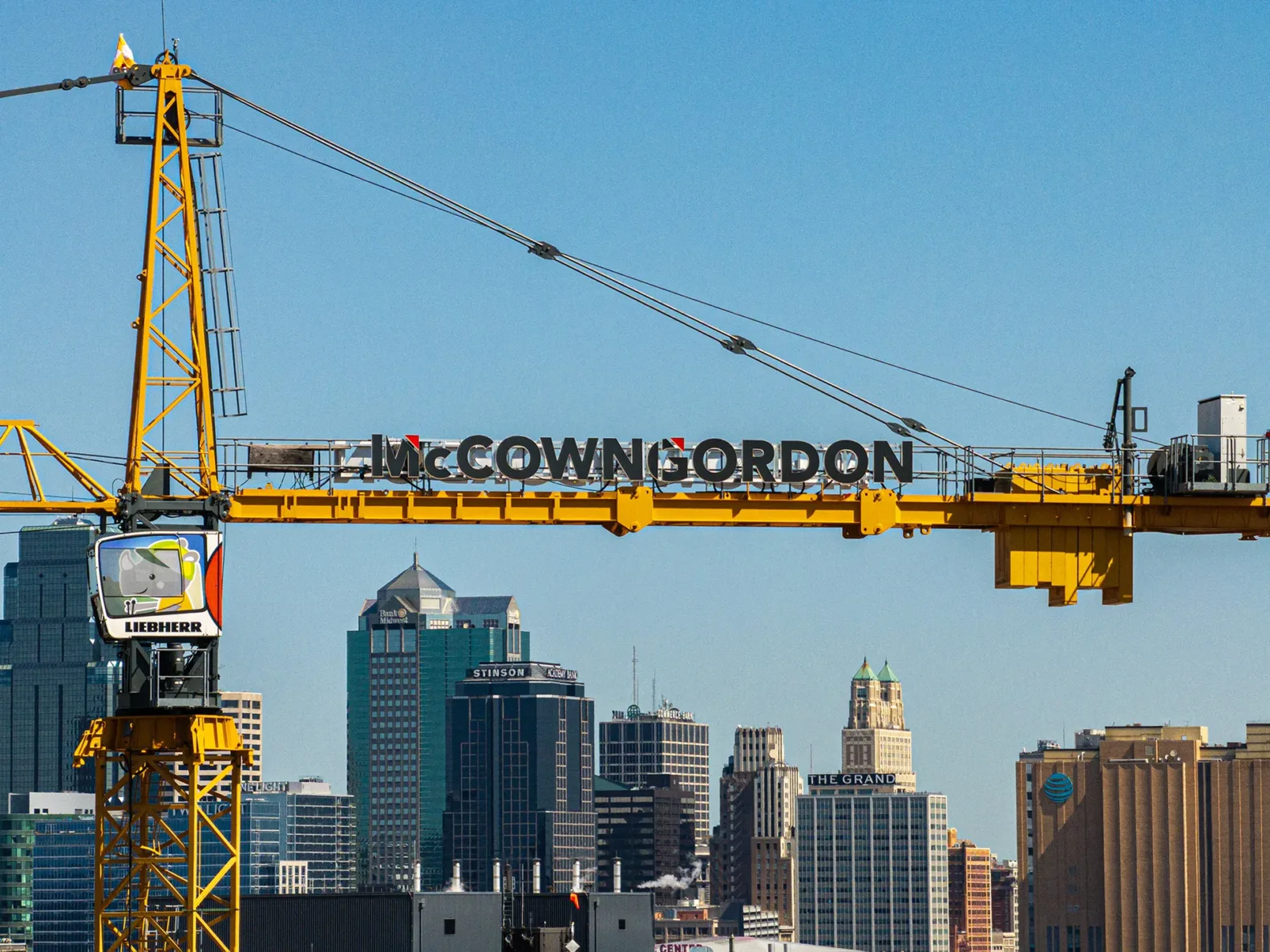 McCownGordon logo over KC Skyline.