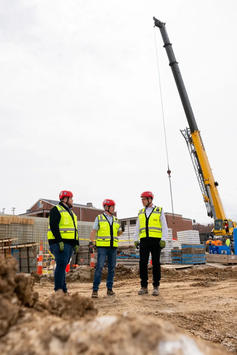 McCownGordon associates collaborating on site.