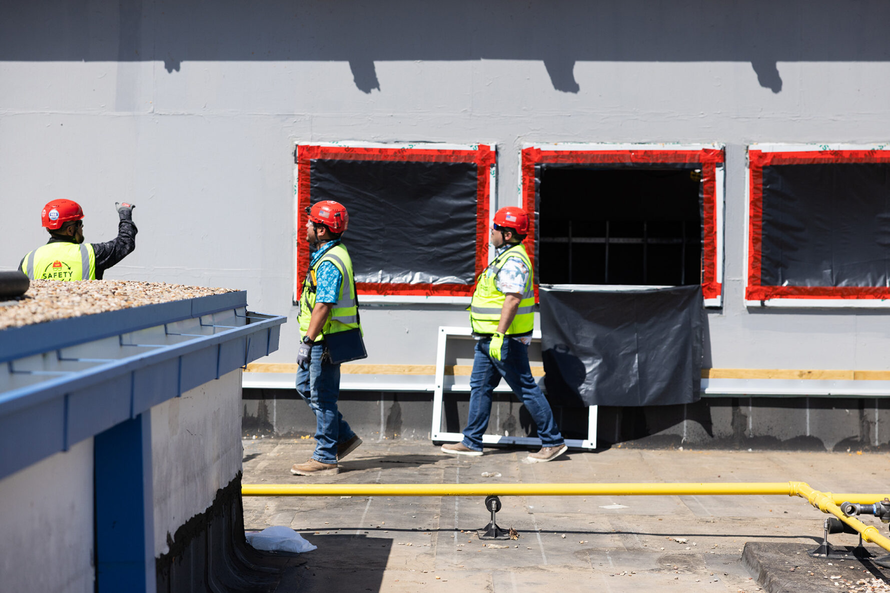 McCownGordon associates working on site.