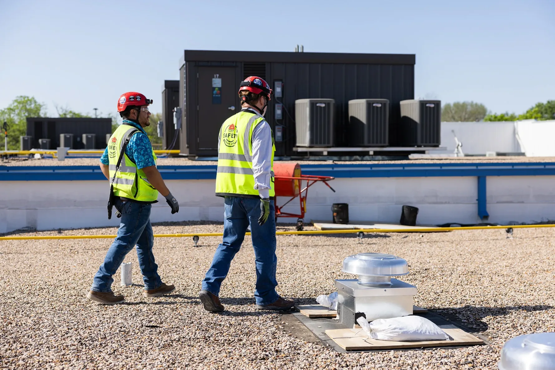 McCownGordon associates working on site.