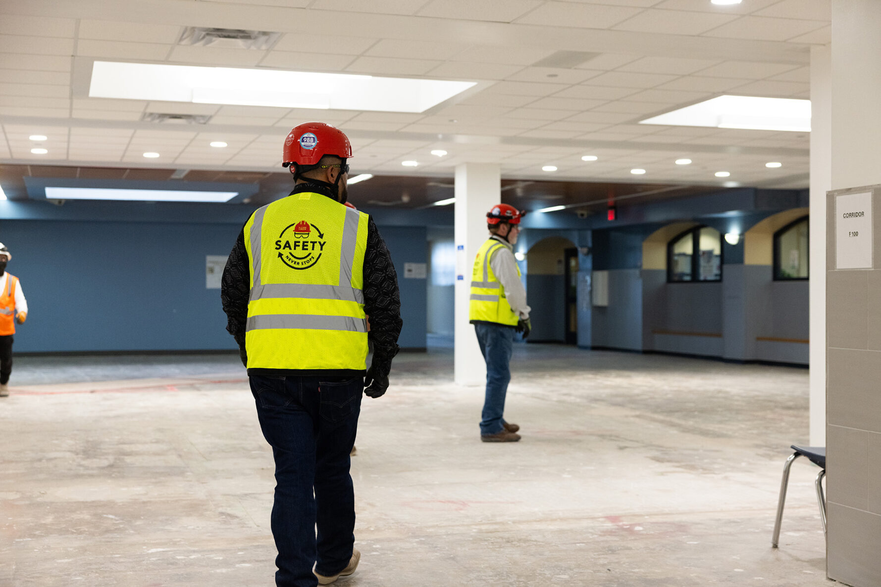 McCownGordon associates working on site.