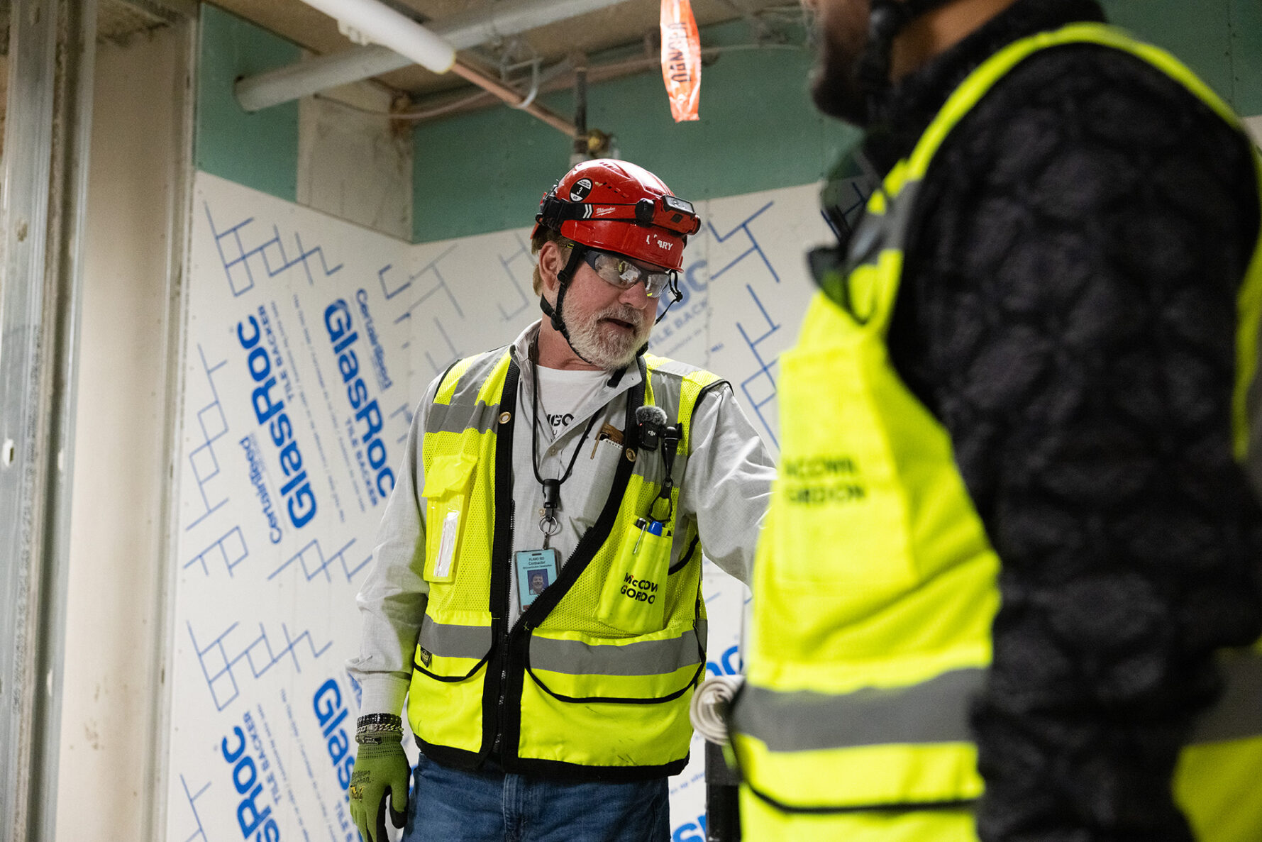 McCownGordon associates working on site.