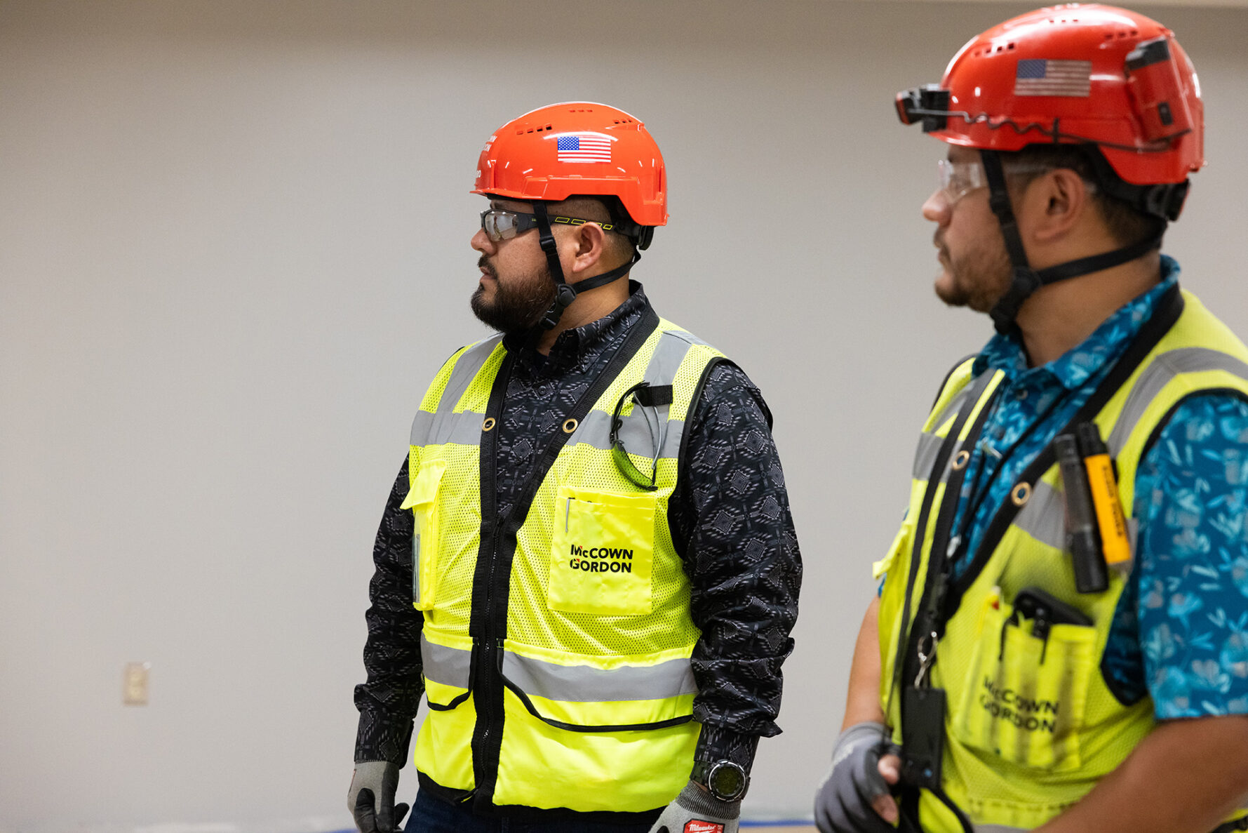 McCownGordon associates working on site.