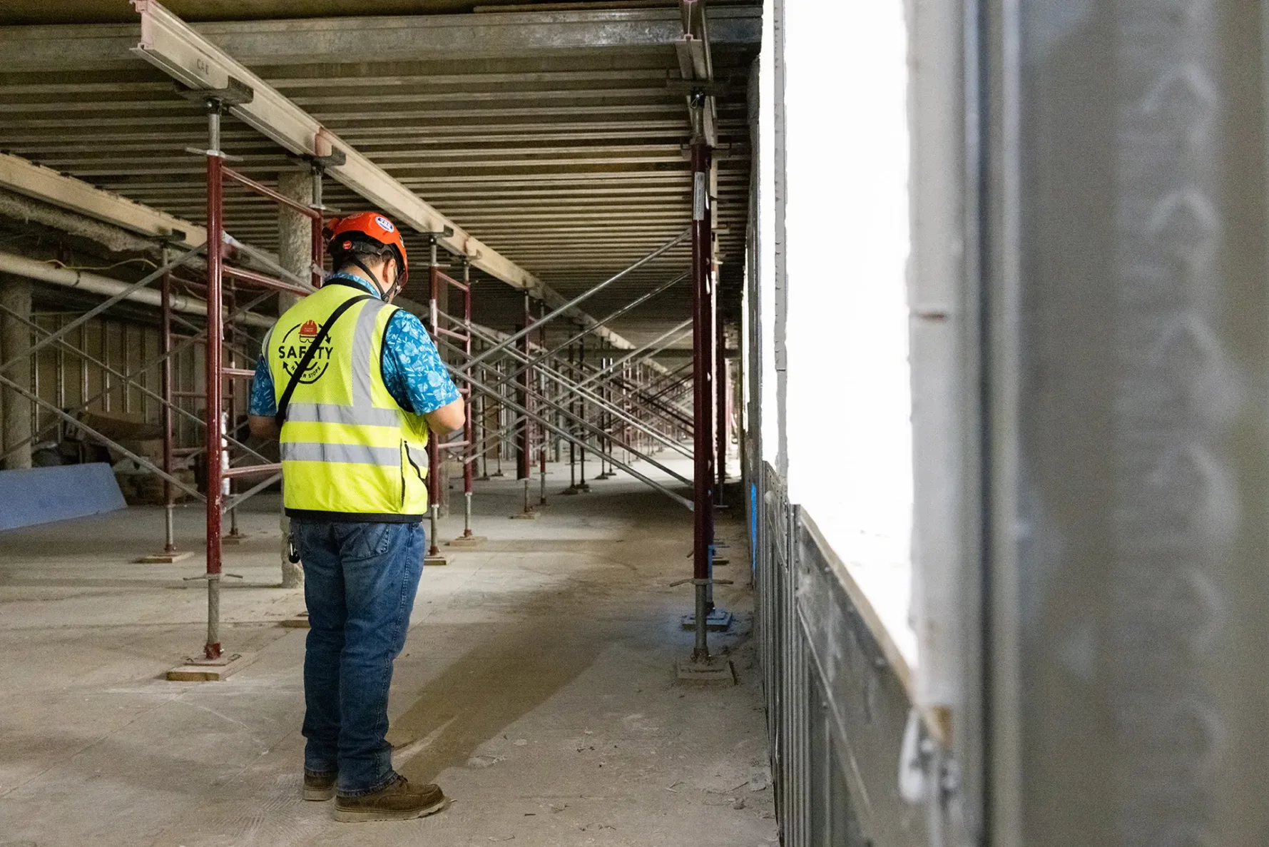 McCownGordon associate working on site.
