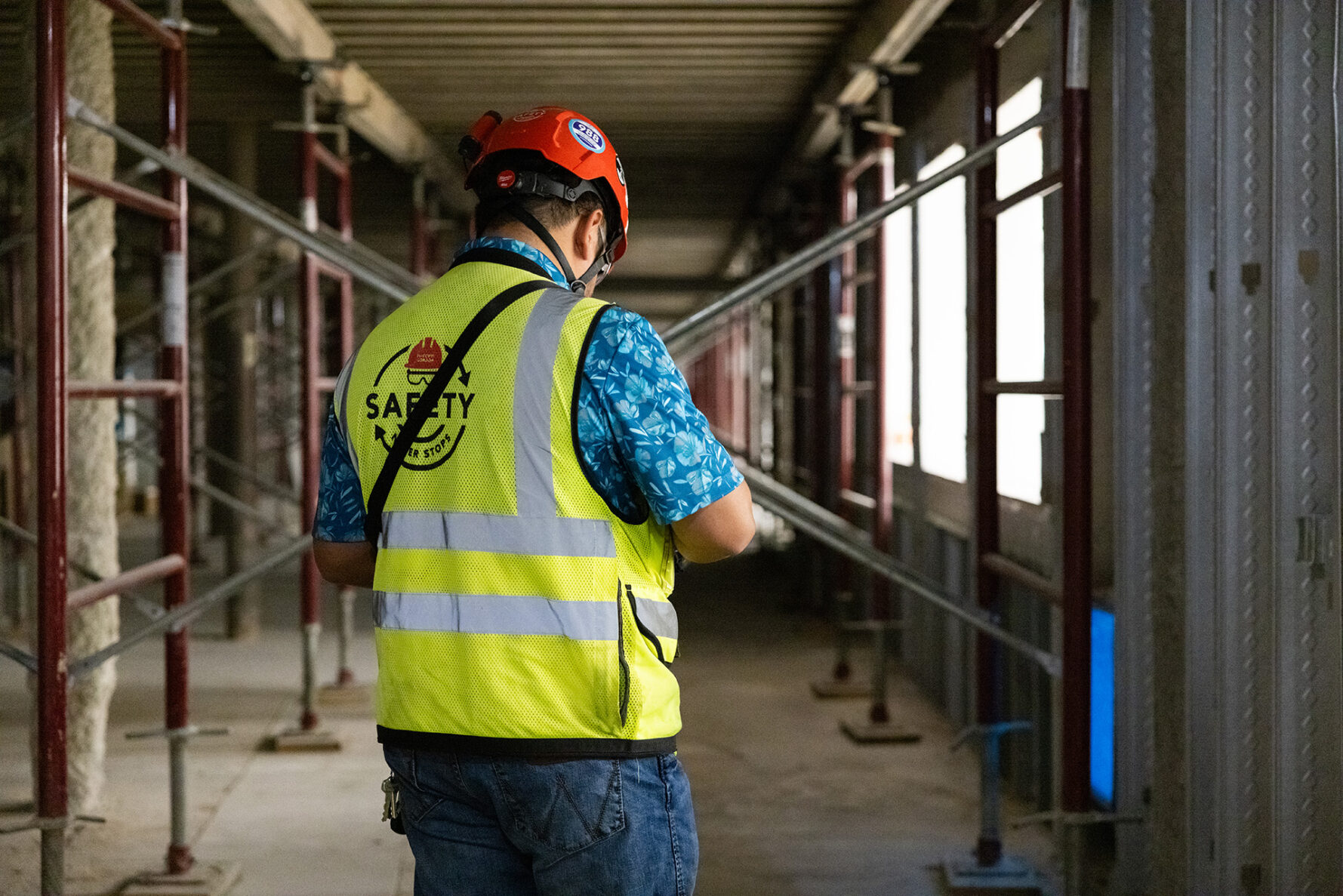 McCownGordon associate working on site.