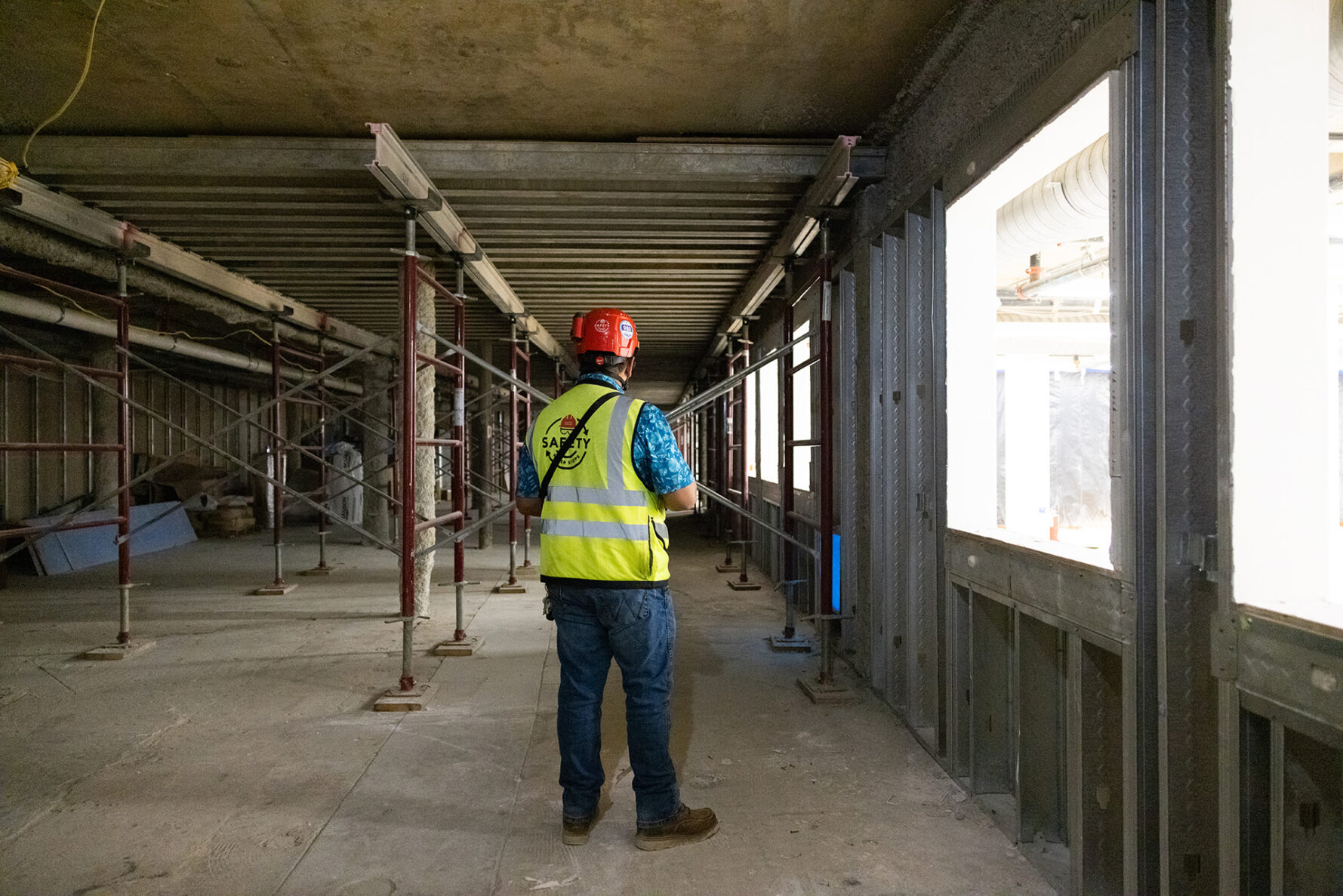 McCownGordon associate working on site.
