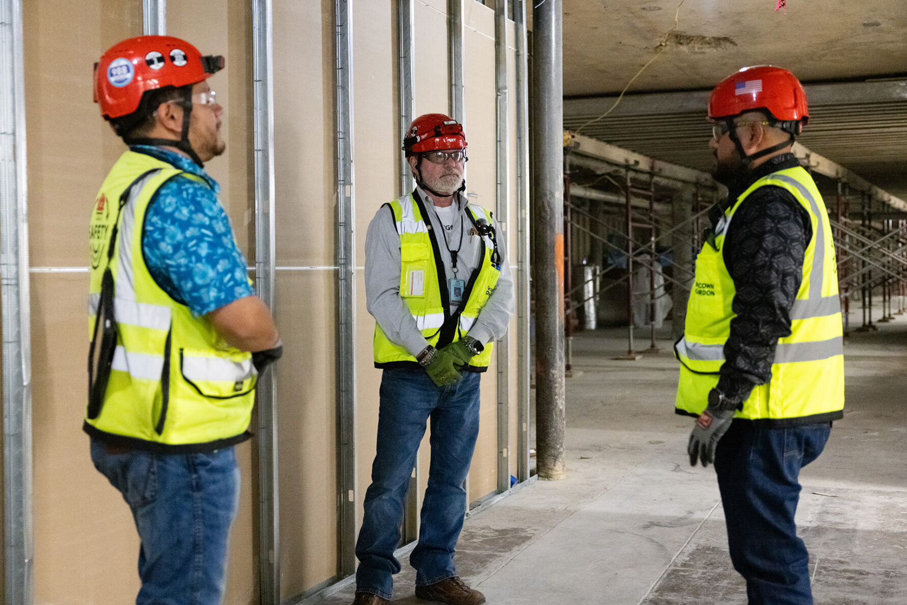 McCownGordon associates working on site.