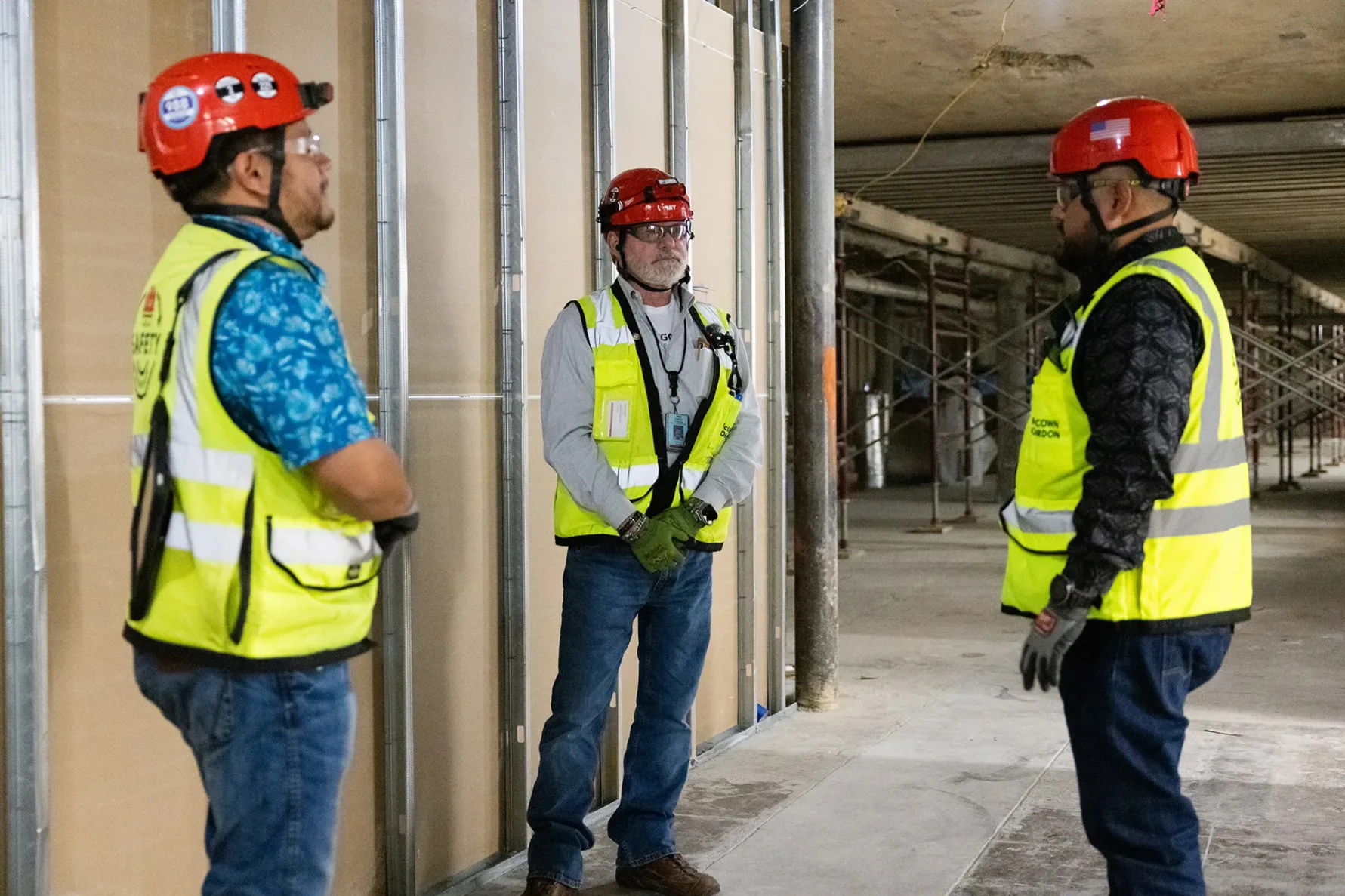 McCownGordon associates working on site.