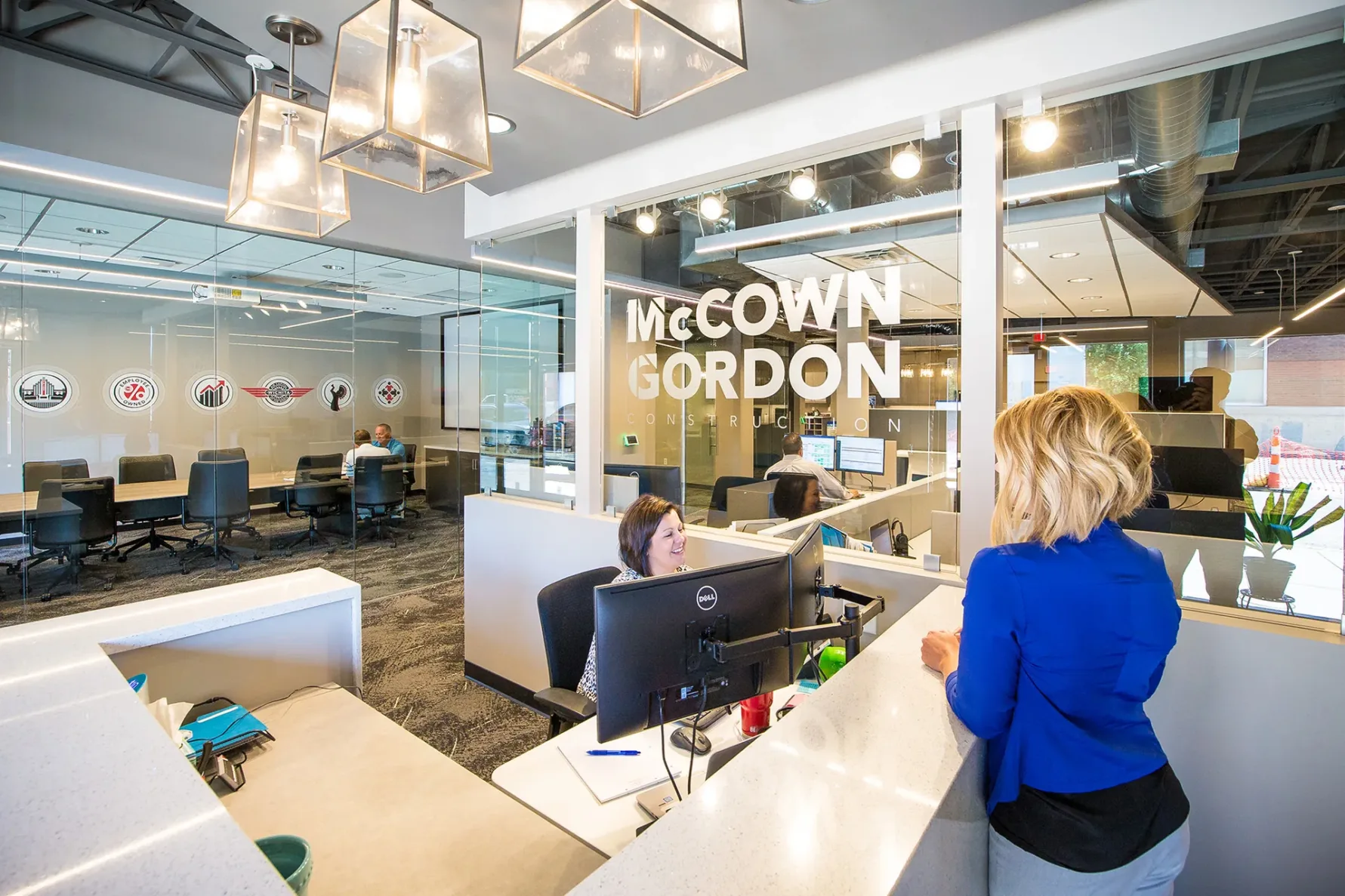McCownGordon associate collaborating in office.