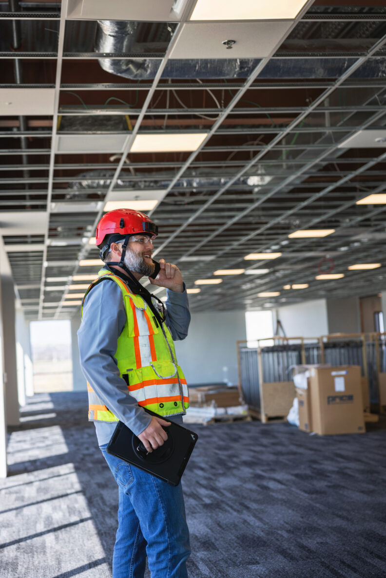 McCownGordon associate working on site.
