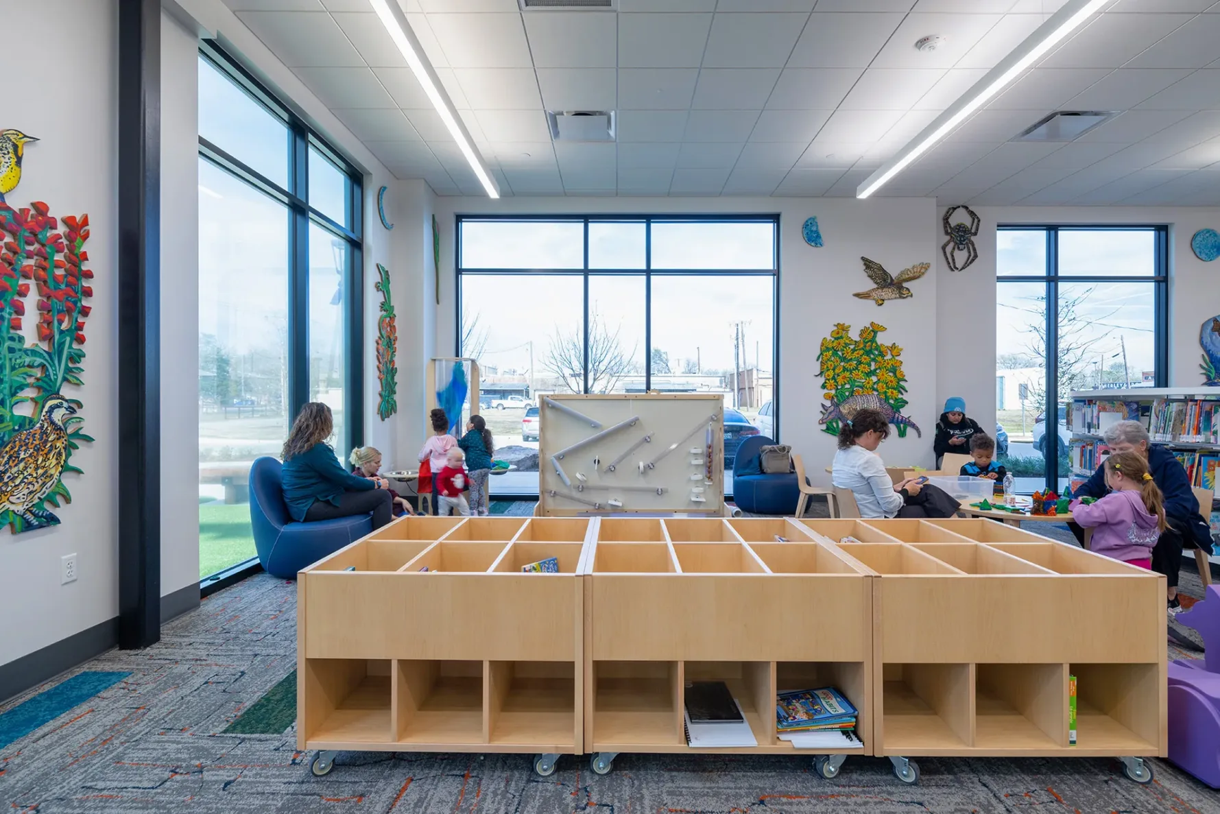 Activity center at the City of Anna Library